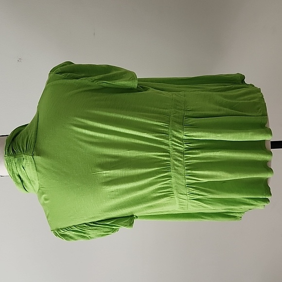 AGB Bright Green Women's Cardigan - Picture 2 of 10